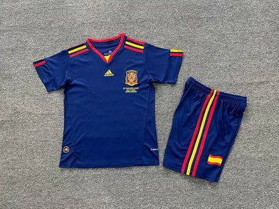 2010 Spain Away Retro - Kids Kit