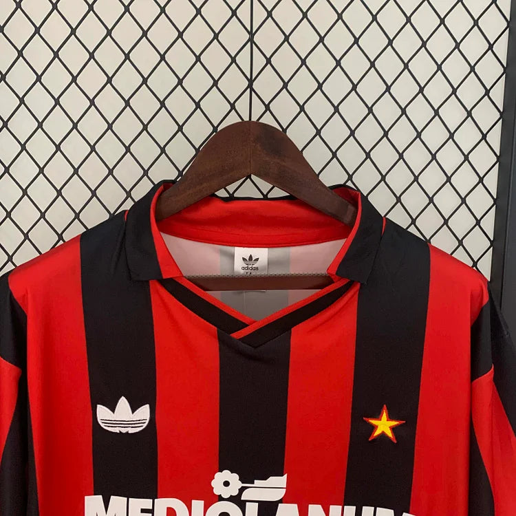 1990/91 AC Milan Home Retro Shirt