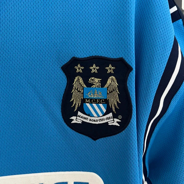 2002/03 Manchester City home retro jersey