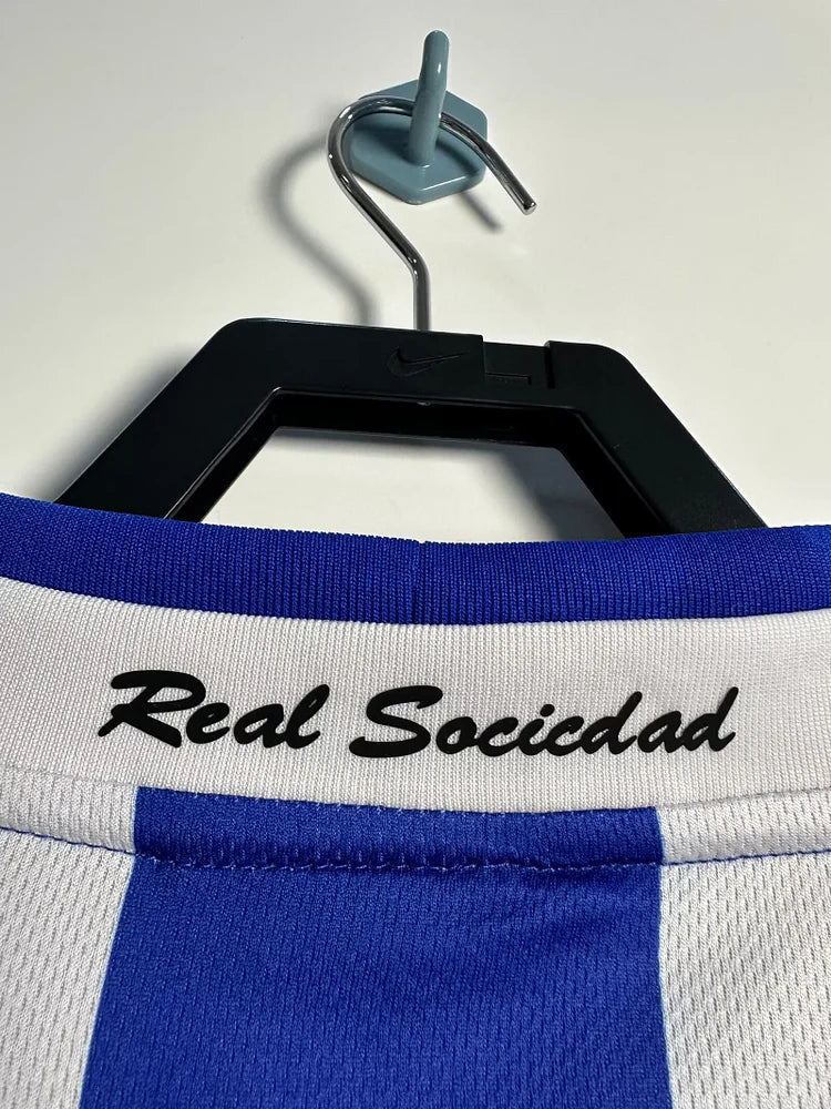 2002/03 Real Sociedad Home Retro Shirt
