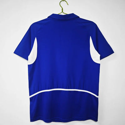 2002 Retro Brazil Away Soccer Jersey