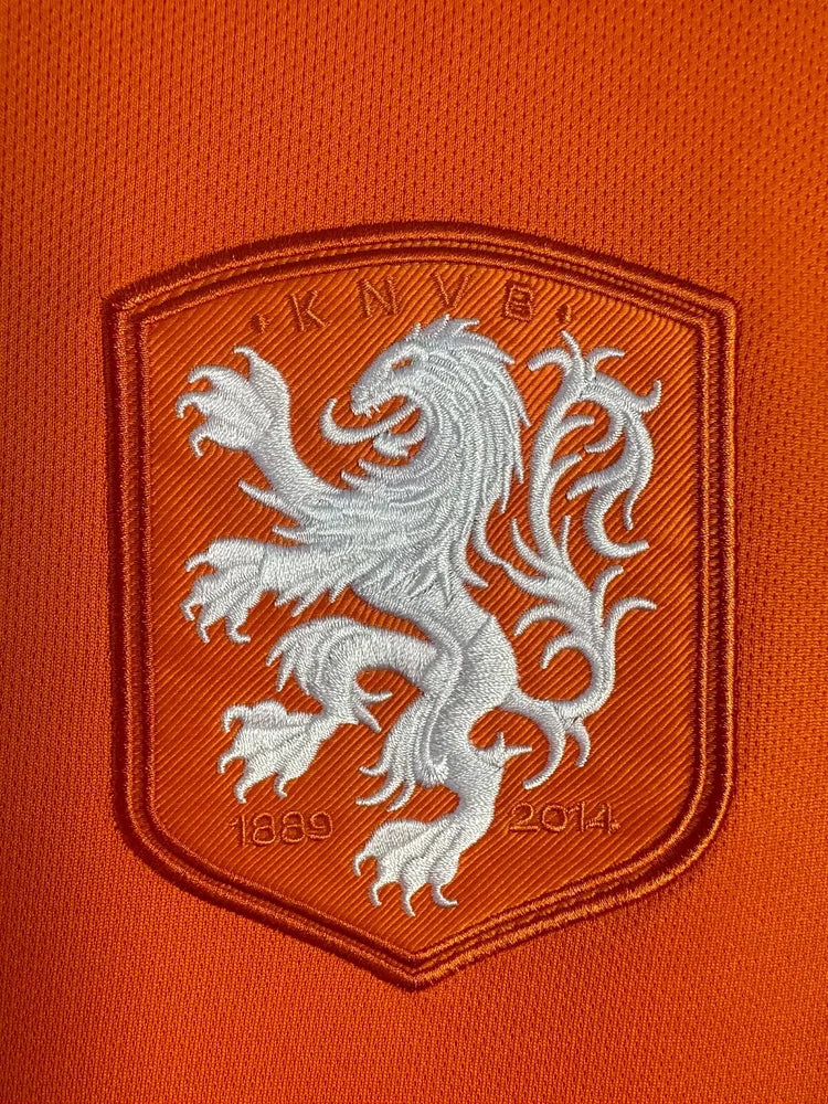 2014 Netherlands Home Retro Jersey