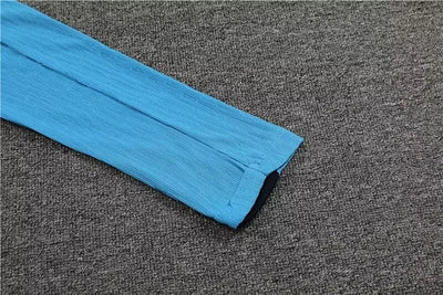 2024/25 Chelsea half-pull training suit light blue 1:1 Thai quality suit