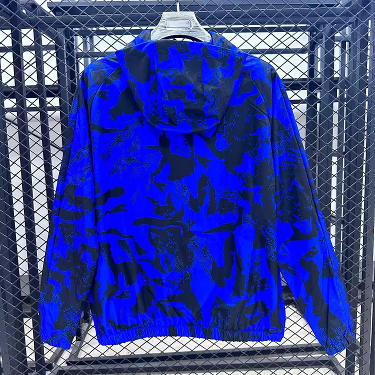2025/2026 Barcelona Waterproof Hooded Windbreaker