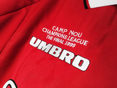 1999/00 Manchester United Champions League Home Long Sleeve Shirt