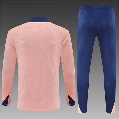 25/26 Chelsea light pink long-sleeved training suit