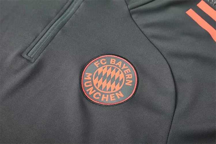 25/26 Bayern dark grey long sleeve training suit -