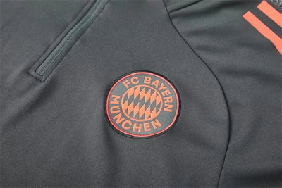 25/26 Bayern dark grey long sleeve training suit -