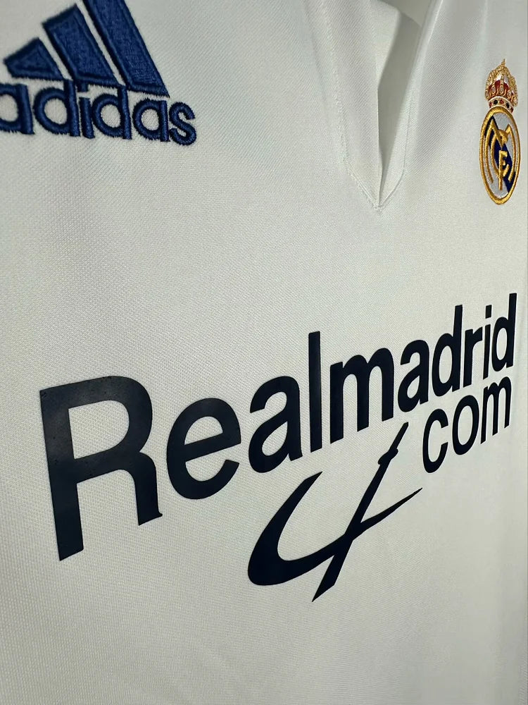 2001/02 Real Madrid Home Retro Jersey