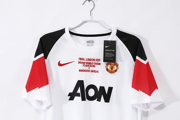 2010/11 Manchester United Away Shirt - Champions League Edition