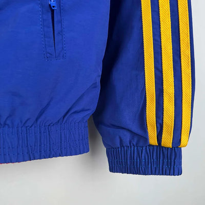 2023-2024 Juventus Reversible Windbreaker(Blue-red)Soccer Jersey
