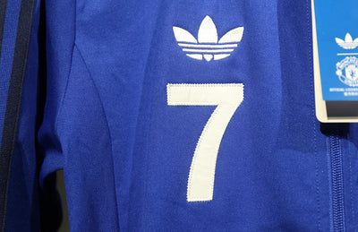 2024/25 Manchester United Trefoil Retro Jacket Blue Kit