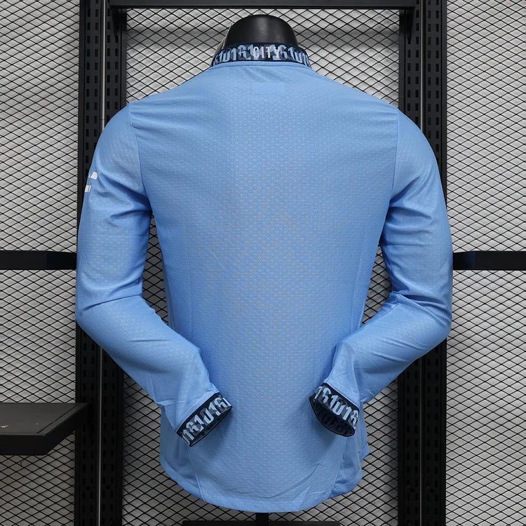 2024/2025 Manchester City Home Long Sleeve Player Edition