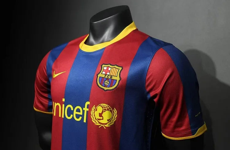 2010/11 Barcelona Home Retro Shirt - Player Edition