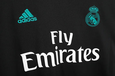 2017/18 Real Madrid Away Retro Long Sleeve Jersey