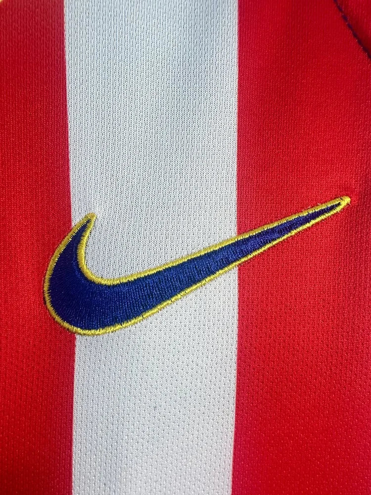 2004/05 Atletico Madrid Home Long Sleeve Shirt
