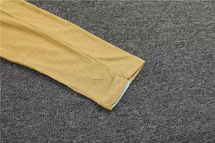 2024/25 French golden half-pull training clothes 1:1 Thai quality