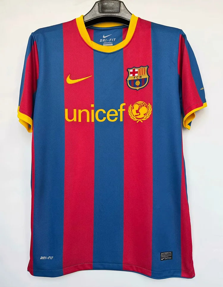 2010/11 Barcelona Home Retro Kit -