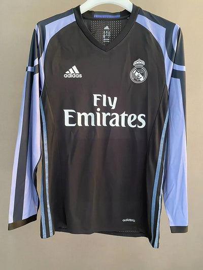 2016/17 Real Madrid Second Away Long Sleeve - Player Edition