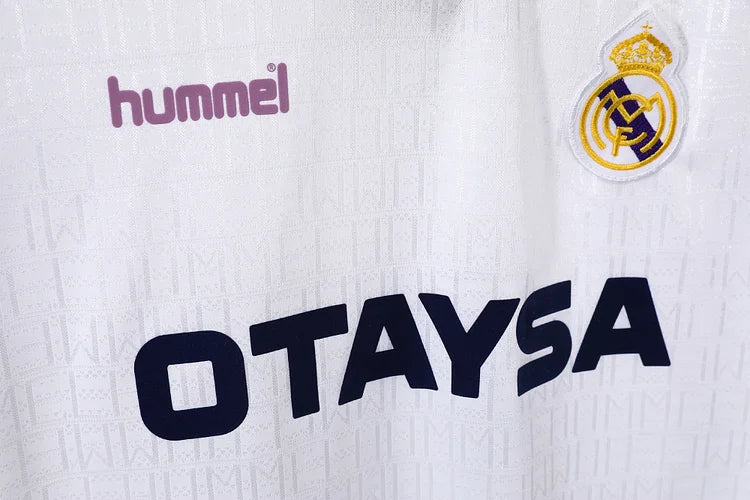 1990/92 Real Madrid Home Retro Jersey