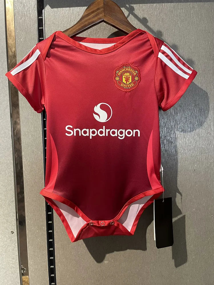 2024/25 Manchester United Home Baby Kit.