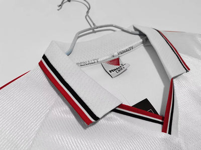 2000 season Sao Paulo home retro jersey lapel