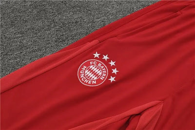 2023/24 Bayern half-pull training uniform red set