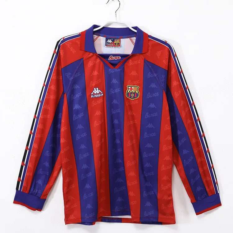 1996/97 Barcelona Home Long Sleeve Shirt