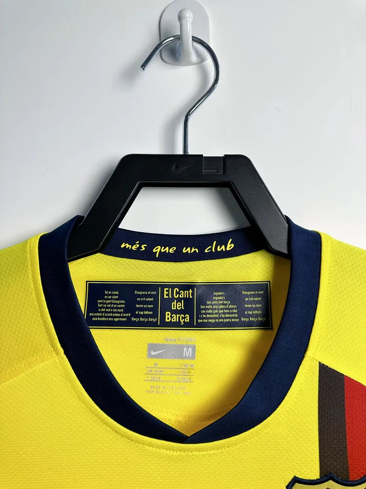 2008/09 Barcelona Away Retro Long Sleeve Jersey