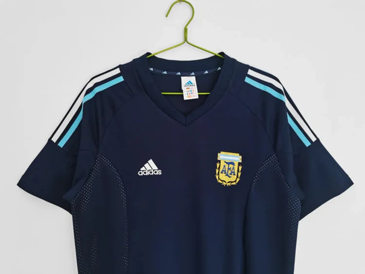 2002 Argentina Away Retro Jersey