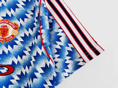 1990/92 Manchester United Blue Away Retro Shirt