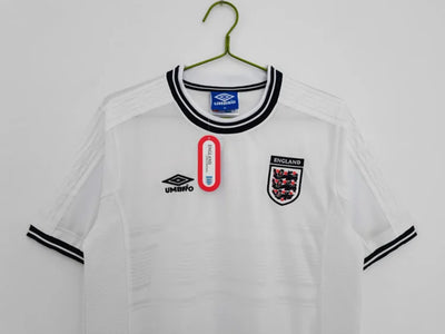 2000 England home white retro jersey