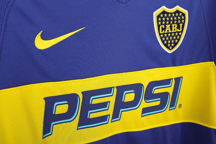 2003/04 Boca Home Retro Jersey
