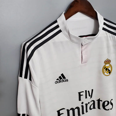 2014/15 Real Madrid Home Retro Long Sleeve