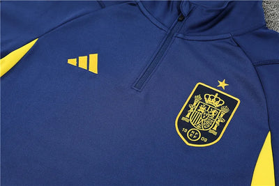 2022/23 Spain Long Sleeve Half Zip Training Kit