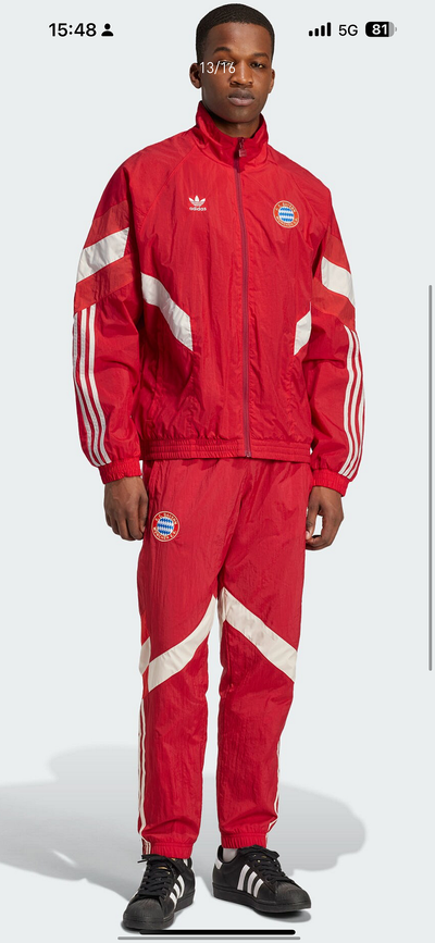 FC Bayern Munich Retro Double Jacket Set