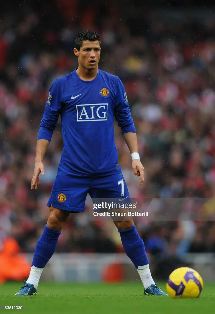 2008/09 Manchester United Second Away Long Sleeve - Player Edition