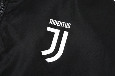 2025/2026 Juventus Black Windbreaker Jacket