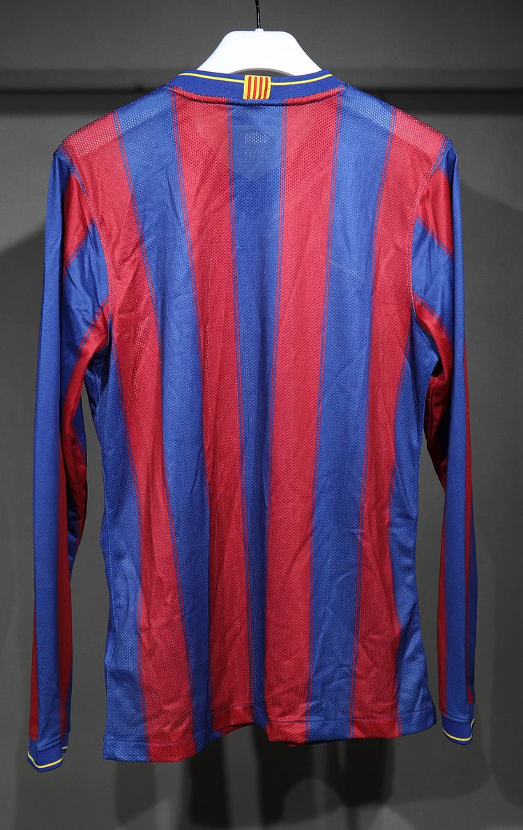 2009/10 Barcelona long sleeve jersey - player version