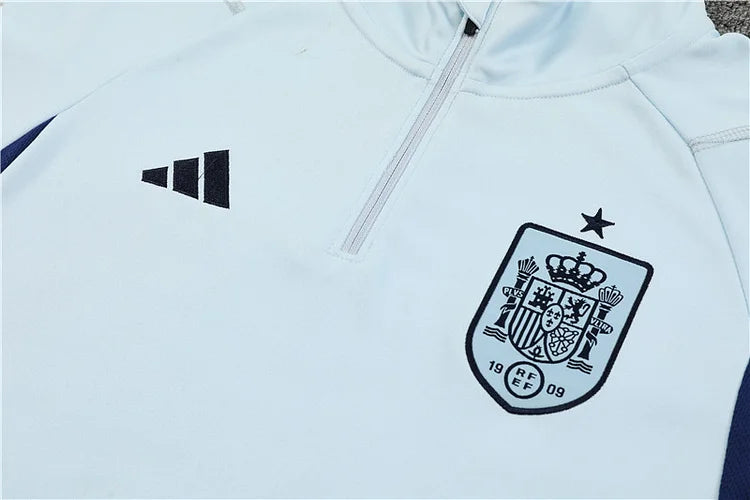 2022/23 Spain Long Sleeve Half Zip Training Kit