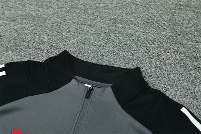 2024/25 Manchester United grey long sleeve training kit.