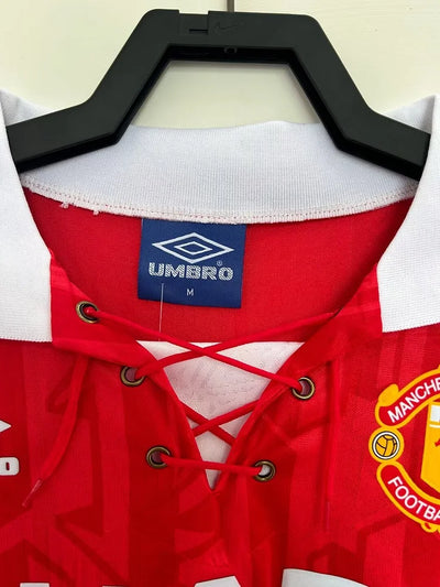 1992/93 Manchester United home retro jersey