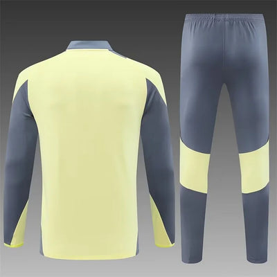 2024/25 Ajax Light Yellow Half Zip Training Shirt