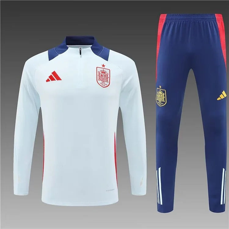 2024/25 Spain Long Sleeve Half Zip Training Kit