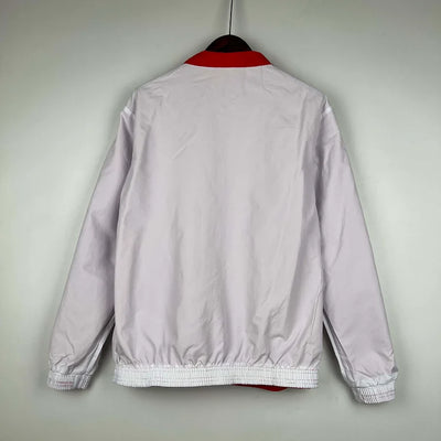 2023/2024 Ajax Reversible Windbreaker(Red-White)Soccer Jersey