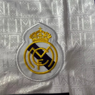 1989/90 Real Madrid Home Retro Jersey