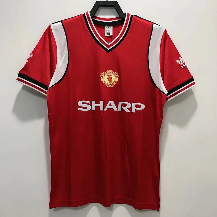 1984/86 Manchester United Home Retro Shirt