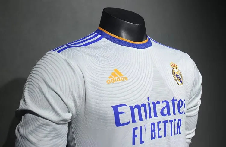 2021/22 Real Madrid Home Long Sleeve - Player Edition