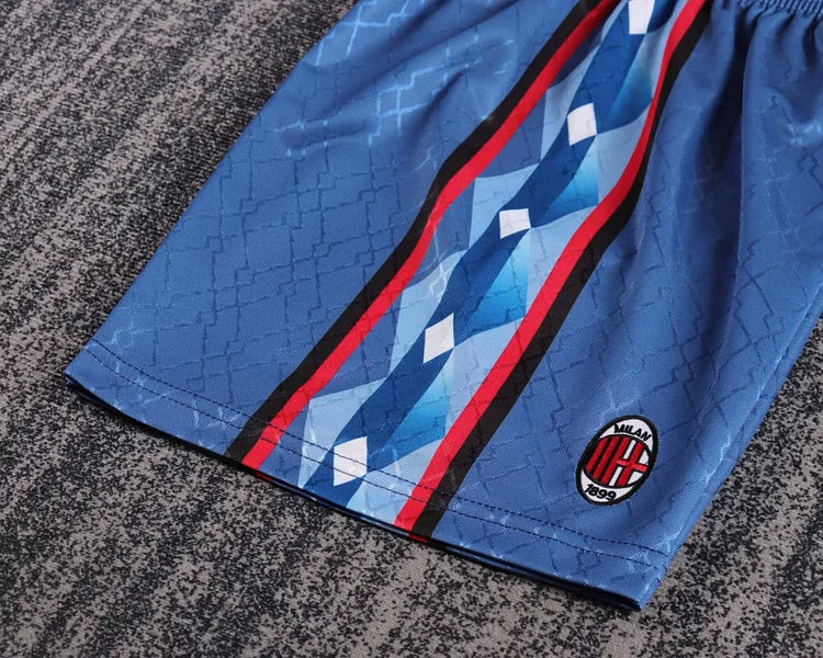 1995/96 Ac Milan Away Retro - Kids Kit