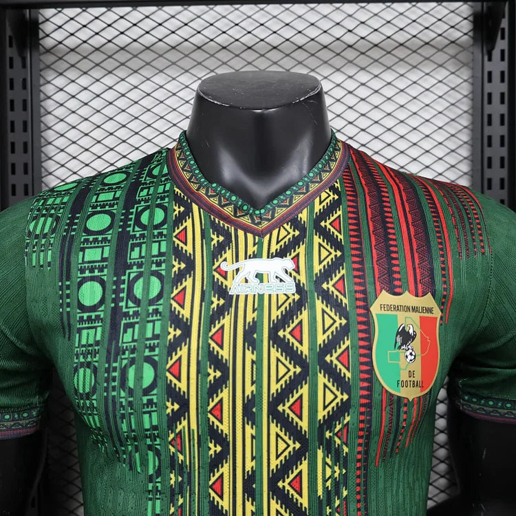 2024/25 Mali national team green shirt. -Player version.